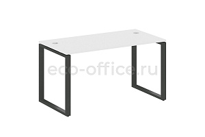 Стол письменный METAL SYSTEM STYLE БО.СП-3 Белый / Антрацит металл фото