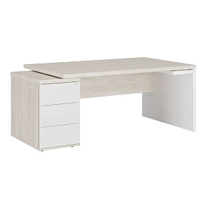 Стол рабочий на опорной тумбе левый Zion ZIO28511421 фото