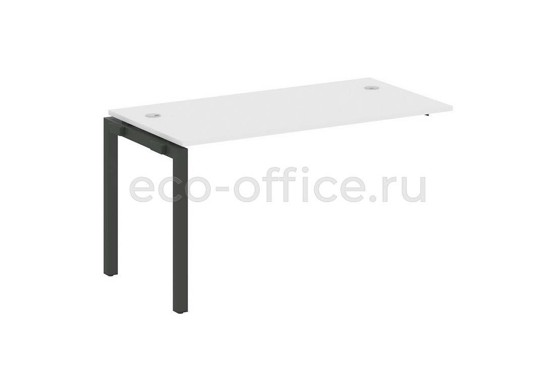 Проходной наборный элемент METAL SYSTEM QUATTRO 5x5 50БП.ПРС-СП-1.3 Белый / Антрацит металл купить в Москве