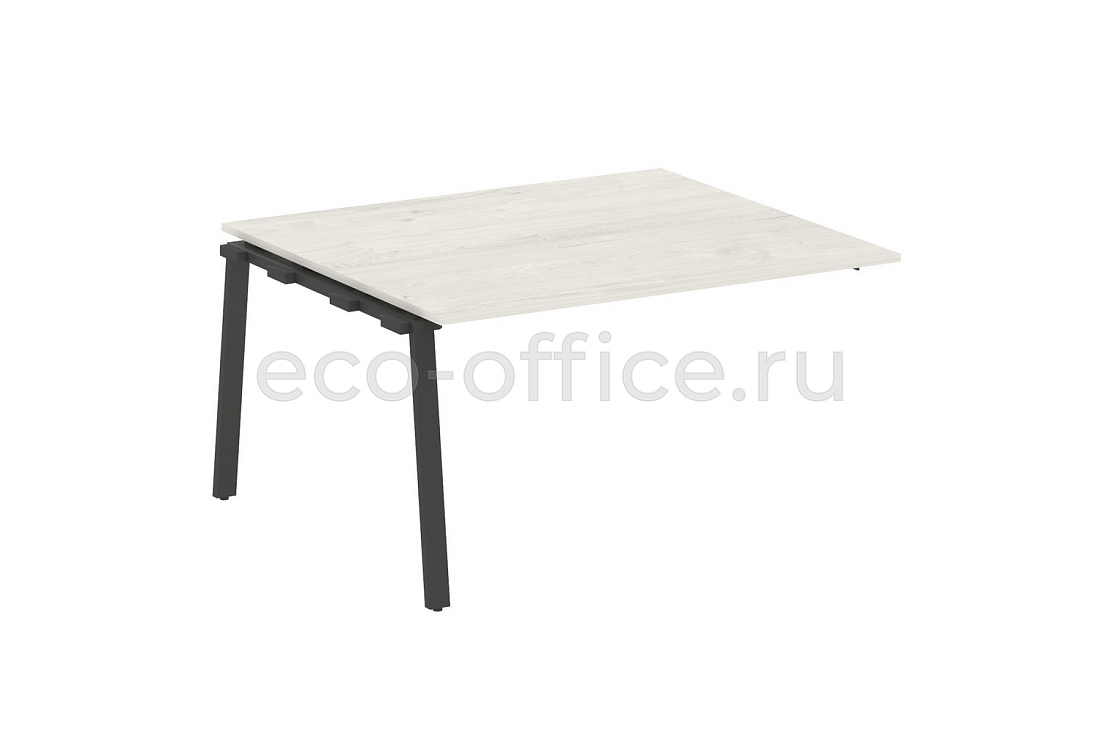 Проходной наборный элемент переговорного стола METAL SYSTEM STYLE БА.ППРГ-3 Дуб Наварра / Антрацит металл   стоимость
