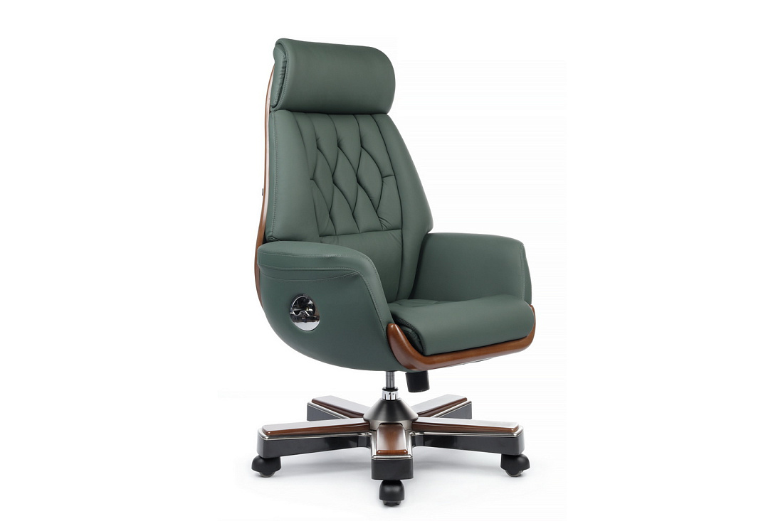 купить кресло руководителя rv design byron ys1505a зелёная кожа #REGION_NAME_DECLINE#