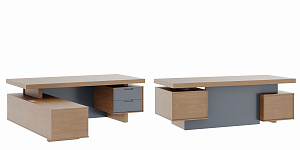 Стол письменный с тумбами, Concept CON36210724 фото