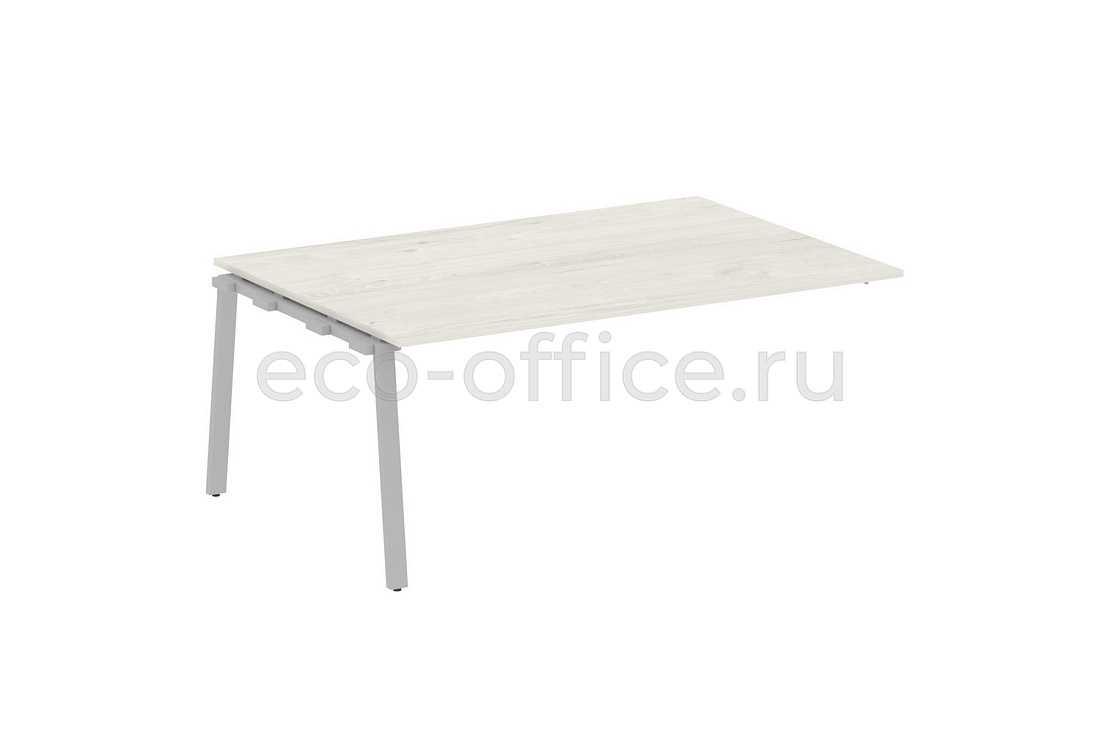 Проходной наборный элемент переговорного стола METAL SYSTEM STYLE БА.ППРГ-5 Дуб Наварра / Серый металл  стоимость