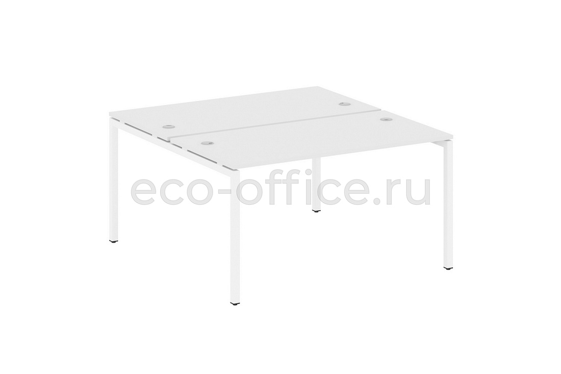 Рабочая станция METAL SYSTEM QUATTRO 4x4 40БП.РАС-СП-2.3 Белый / Белый металл  стоимость