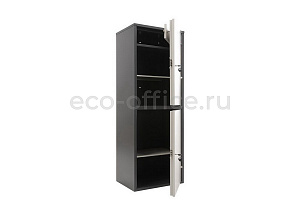 Шкаф бухгалтерский AIKO SL-125/2T Графит (RAL 7024) / Светло-серый (RAL 7038) фото