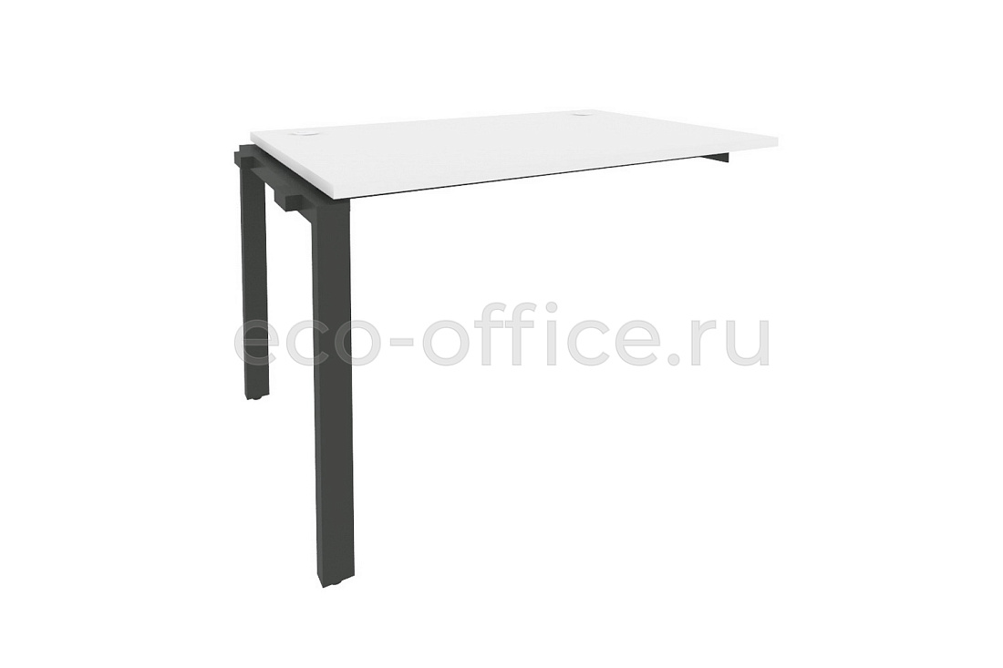 Наборный элемент рабочей станции на П-образном м/к ONIX O.MP-1.NRS-2.8 Белый Бриллиант / Антрацит металл   стоимость