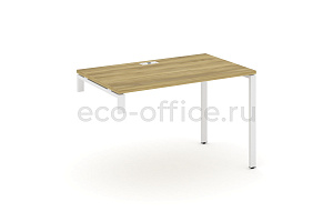 Стол надставка на опорную тумбу CONCEPT CN.OSN-002 Дуб Винченцо / Белый металл фото