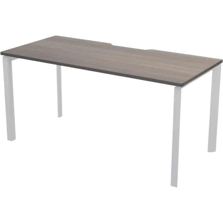 стол на металлокаркасе protech нтмп.п-200 лиственница/белый фото