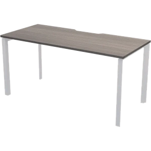 Стол на металлокаркасе Protech НТМП.П-120 Лиственница/Белый фото