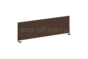 Экран для стола боковой L1200 METAL SYSTEM STYLE Б.ЭКР-120 Венге Цаво / Антрацит металл фото