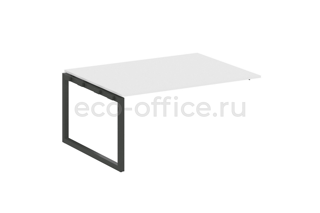 Проходной наборный элемент переговорного стола METAL SYSTEM QUATTRO 5x5 50БО.ППРГ-4 Белый / Антрацит металл  стоимость