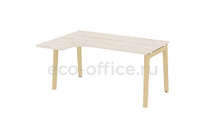 Стол эргономичный левый ONIX WOOD OW.SA-4 (L) Денвер Светлый / Дуб Светлый фото
