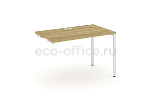 Стол приставка к опорным тумбам/шкафам CONCEPT CN.OSPR-002 Дуб Винченцо / Белый металл фото