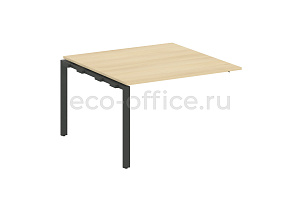 Проходной наборный элемент переговорного стола METAL SYSTEM STYLE БП.ППРГ-2 Акация Лорка / Антрацит металл фото