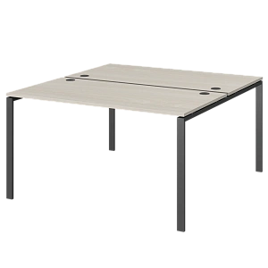 Бенч двойной на 2 рабочих места Protech АМБ-002 Ясень шимо/Антрацит фото