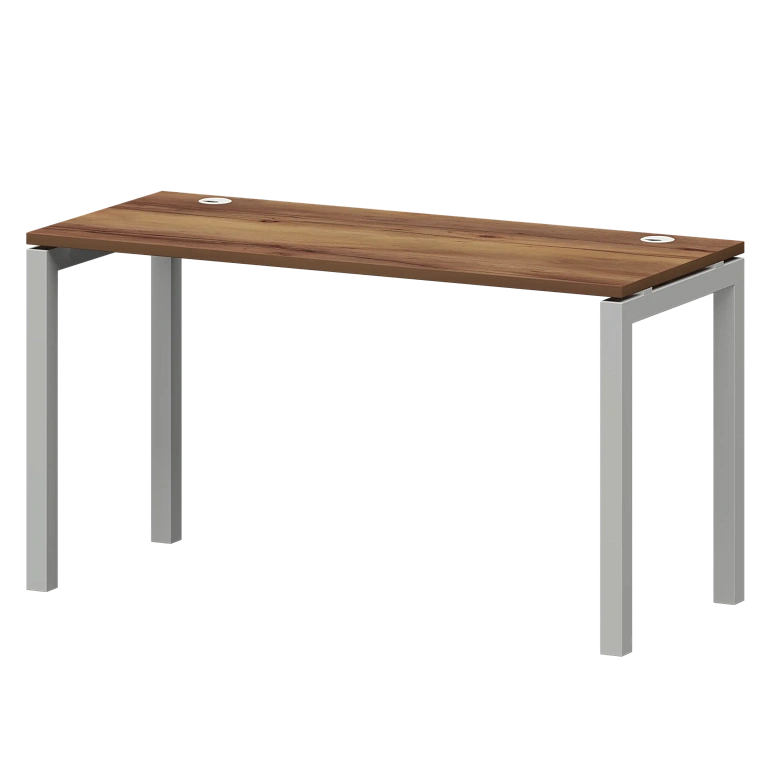 стол на металлокаркасе protech смс25-п-14к.60.пр50 таксония/белый фото