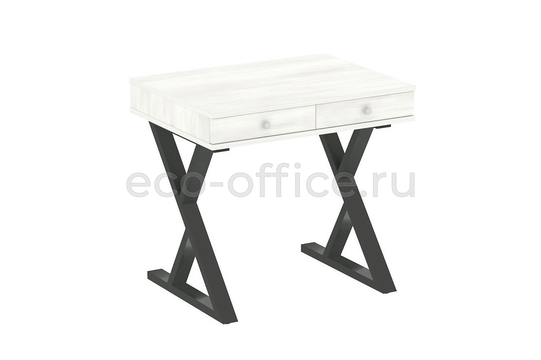 Стол на металлокаркасе HomeOffice VR.SP-1-79.M antracite Снежная Патина  стоимость