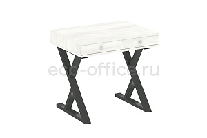 Стол на металлокаркасе HomeOffice VR.SP-1-79.M Снежная Патина / Антрацит металл фото