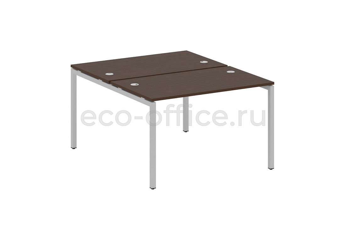 Рабочая станция METAL SYSTEM QUATTRO 4x4 40БП.РАС-СП-2.2 Венге Цаво / Серый металл  стоимость