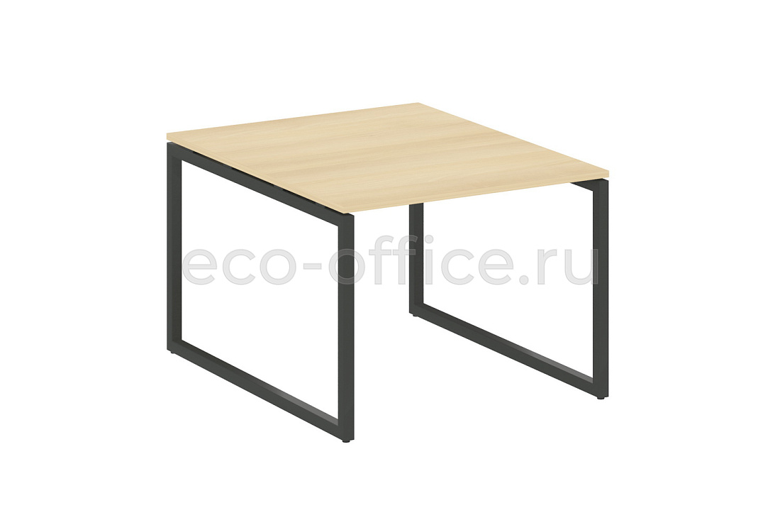 Стол переговорный (1 столешница) METAL SYSTEM QUATTRO 4x4 40БО.ПРГ-1.1 Акация Лорка / Антрацит металл  стоимость