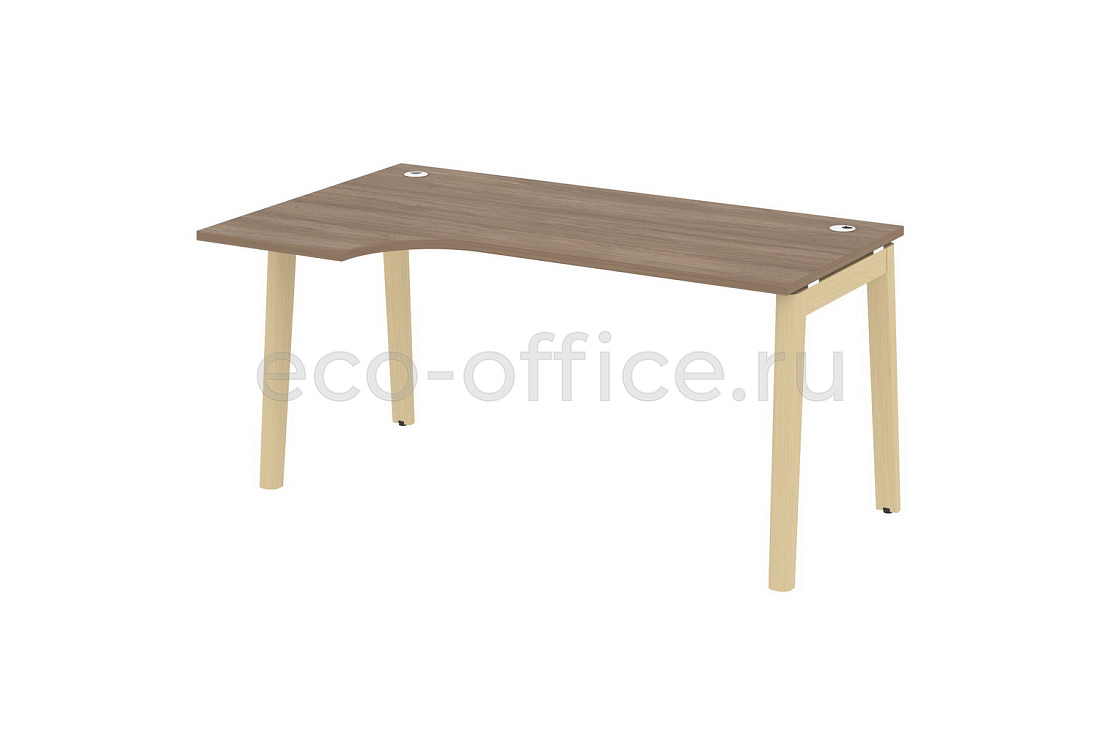Стол эргономичный левый ONIX WOOD OW.SA-1 (L) Дуб Аризона / Дуб Светлый  стоимость