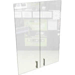 Двери стеклянные Protech МР-37.С.Ф Прозрачный фото