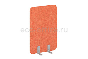Перегородка на опорах с фетровыми подпятниками R-LINE SOFT AP.F-80-120 Рогожка Romeo 01 / Серый металл фото