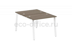 Рабочая станция METAL SYSTEM STYLE БА.РАС-СП-2.1 Вяз Благородный / Белый металл фото