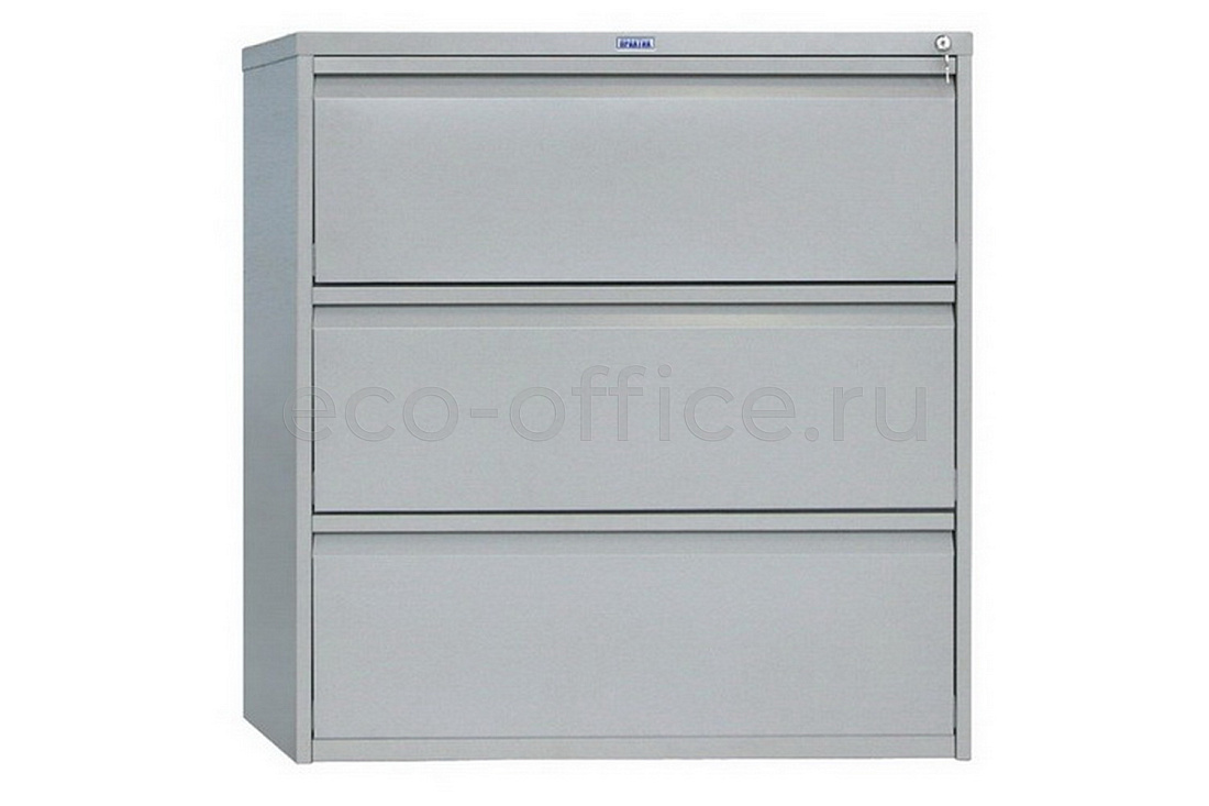 Шкаф картотека ПРАКТИК AMF 1091/3 Серый RAL 7038  стоимость