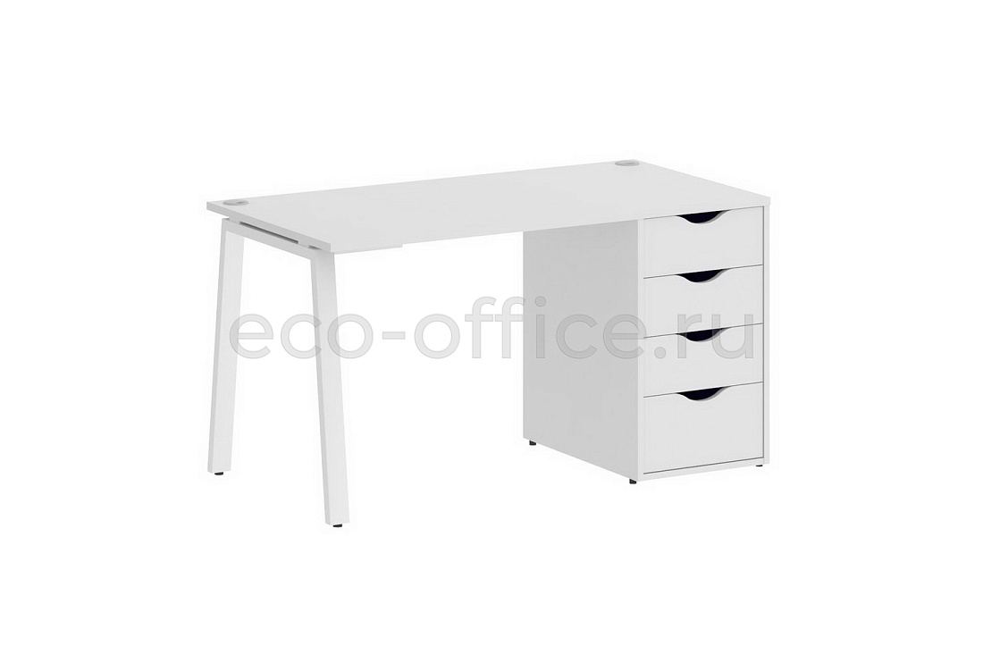 Стол письменный HomeOffice VR.SP-3-138.4.A white Белый  стоимость