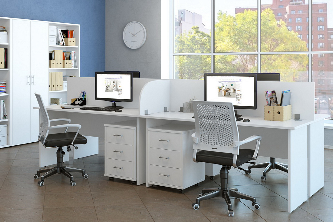 мебель для персонала trend белый фото