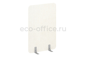Перегородка на опорах с фетровыми подпятниками R-LINE SOFT AP.F-100-150 Рогожка Romeo 01 / Серый металл фото