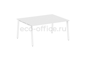 Стол переговорный (1 столешница) METAL SYSTEM STYLE БА.ПРГ-1.4 Белый / Белый металл фото