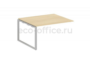 Проходной наборный элемент переговорного стола METAL SYSTEM STYLE БО.ППРГ-3 Акация Лорка / Серый металл фото