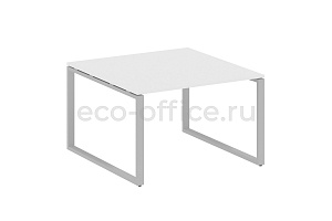 Стол переговорный (1 столешница) METAL SYSTEM STYLE БО.ПРГ-1.2 Белый / Серый металл фото