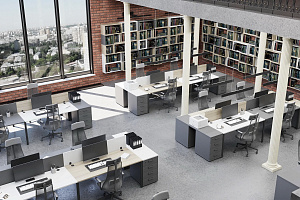 Мебель для персонала СМАРТ Белый фото