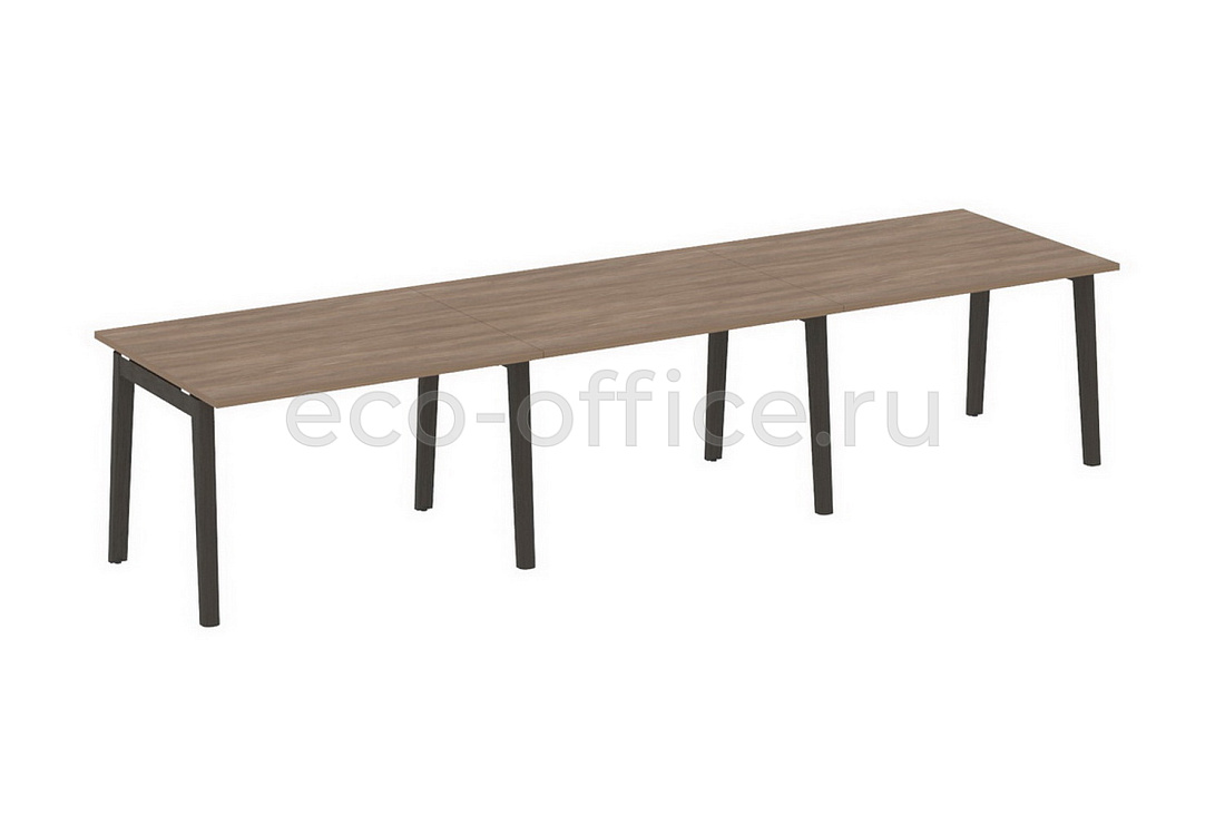 Стол переговорный (3 столешницы) ONIX WOOD OW.PRG-3.2 Дуб Аризона / Дуб Тёмный  стоимость