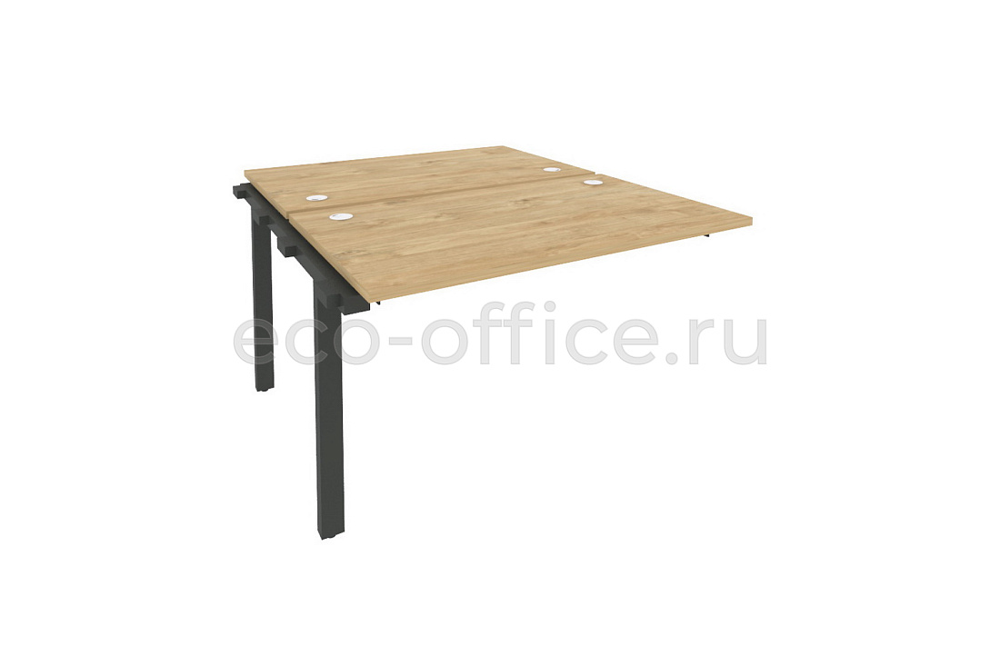 Наборный элемент рабочей станции на П-образном м/к ONIX O.M-2.NRS-2.7 Тиквуд Светлый / Антрацит металл  стоимость