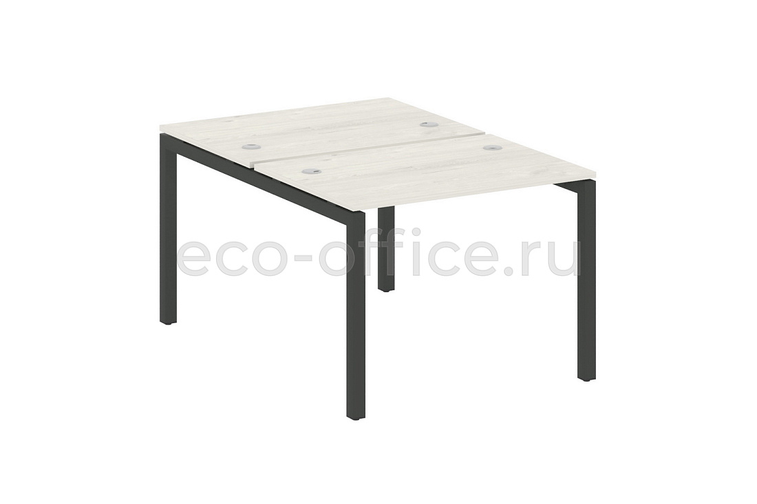 Рабочая станция METAL SYSTEM QUATTRO 5x5 50БП.РАС-СП-2.1 Дуб Наварра / Антрацит металл  купить в Москве