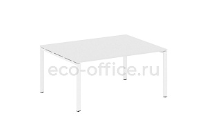 Стол переговорный (1 столешница) METAL SYSTEM STYLE БП.ПРГ-1.4 Белый / Белый металл фото