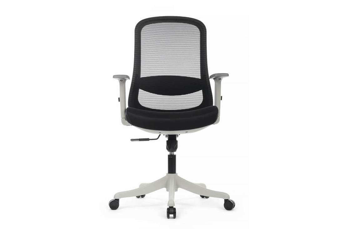 кресло rv chair scott bh2358s чёрная сетка / чёрная ткань фото