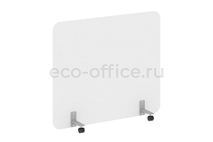 Перегородка на металлических опорах, на роликах R-LINE DP.R-140-120 Белый Бриллиант фото