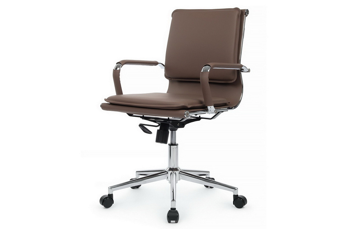 Кресло RV Chair HUGO 6003-2SE Коричневая экокожа  стоимость