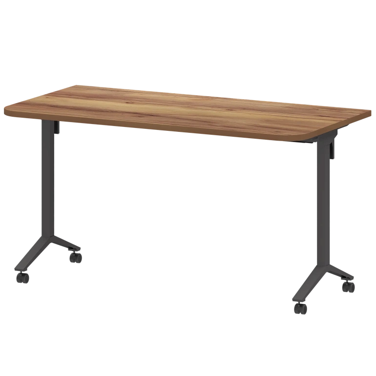 стол мобильный складной радиусный protech мб25-140.70р таксония/антрацит фото