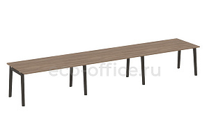 Стол переговорный (3 столешницы) ONIX WOOD OW.PRG-3.4 Дуб Аризона / Дуб Тёмный фото