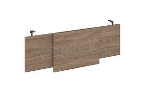 Царга для стола руководителя L1580 ONIX WOOD DIRECT O.M-CSR-4 Дуб Аризона / Антрацит металл фото