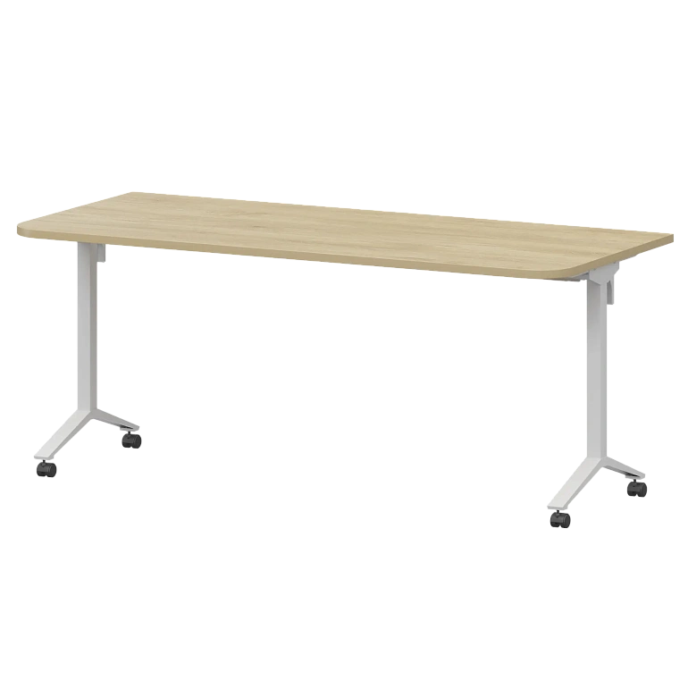 стол мобильный складной радиусный protech мб25-160.70р баттл рок/белый фото