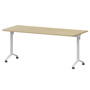 Стол мобильный складной радиусный Protech МБ25-160.70Р Баттл Рок/Белый фото