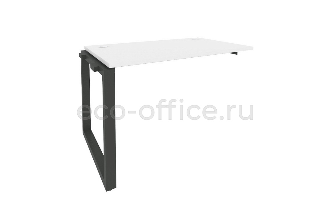 Наборный элемент рабочей станции на О-образном м/к ONIX O.MO-1.NRS-2.7 Белый Бриллиант / Антрацит металл   стоимость