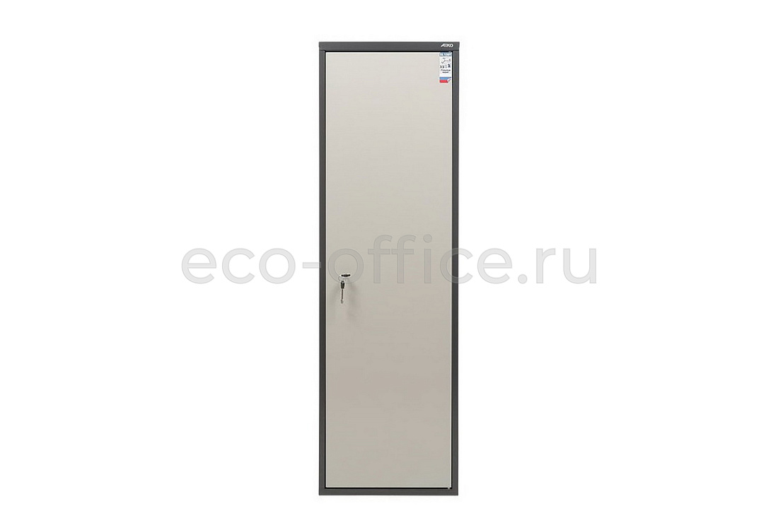 Шкаф бухгалтерский AIKO SL-150T Графит (RAL 7024) / Светло-серый (RAL 7038)  стоимость